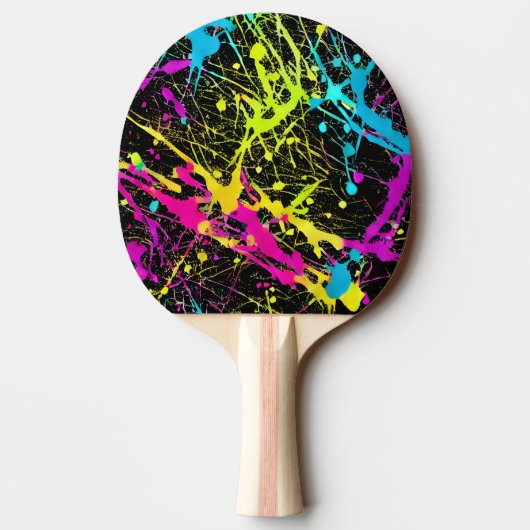 Raquette De Ping Pong Paint Neon brillant (Dos)