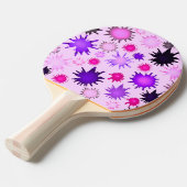 Raquette De Ping Pong Paint Splatter (Devant Angle)