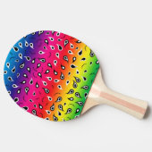 Raquette De Ping Pong Paisley Rainbow (Côté)