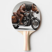 Raquette De Ping Pong Pala de Ping Pong Caballo Motero (Devant)