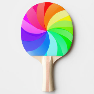 Raquette De Ping Pong Pala de Ping Pong Colores del Arcoíris