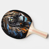 Raquette De Ping Pong Pala de PIng Pong Rostro de León artístico (Côté)
