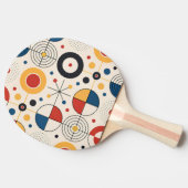 Raquette De Ping Pong Palas de ping pong diseño geométrico (Côté)