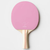 Raquette De Ping Pong Pale Rose Monogramme Ping Pong Paddle (Devant)