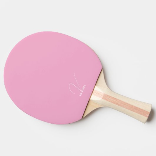 Raquette De Ping Pong Pale Rose Monogramme Ping Pong Paddle (Côté)
