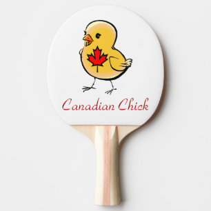 Raquette De Ping Pong Palette canadienne de ping-pong de poussin