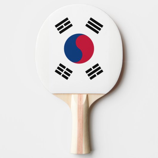 Raquette De Ping Pong Palette coréenne d'équipe de ping-pong (Devant)