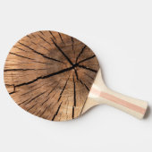 Raquette De Ping Pong Palette d'arbre de ping-pong vieille (Côté)