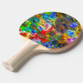 Raquette De Ping Pong Palette de couleurs (Devant Angle)