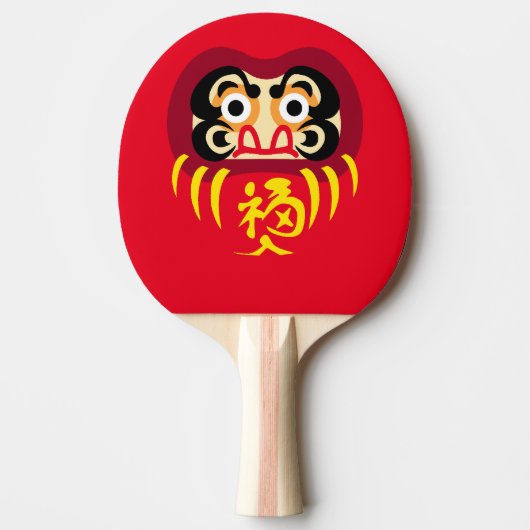 RAQUETTE DE PING PONG PALETTE DE DARUMA (Devant)