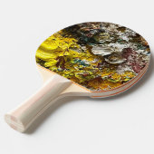 Raquette De Ping Pong Palette de l'artiste #1 (Devant Angle)