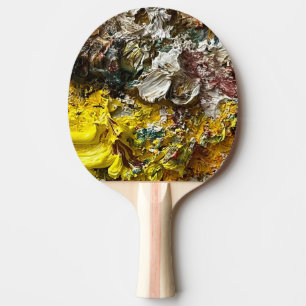 Raquette De Ping Pong Palette de l'artiste #1