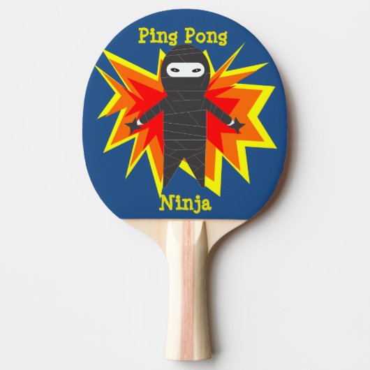 Raquette De Ping Pong Palette de Ninja de ping-pong (Devant)