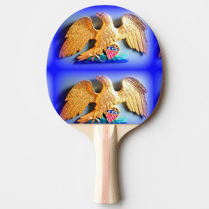 Raquette De Ping Pong palette de ping-pong d'aigles d'or