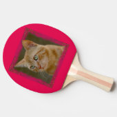 Raquette De Ping Pong Palette de ping-pong de chat de gingembre (Côté)