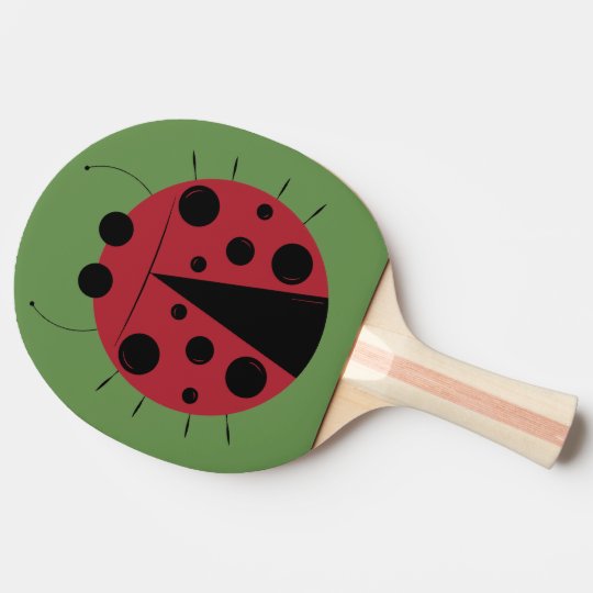 Raquette De Ping Pong Palette de ping-pong de conception de coccinelle