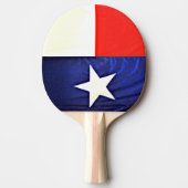 Raquette De Ping Pong Palette de ping-pong de drapeau du Texas (Devant)