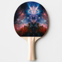 Palette de ping-pong de galaxie
