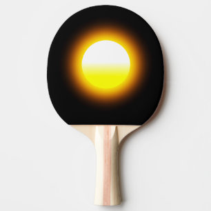 Raquette De Ping Pong Palette de ping-pong d'image d'éclat de Sun