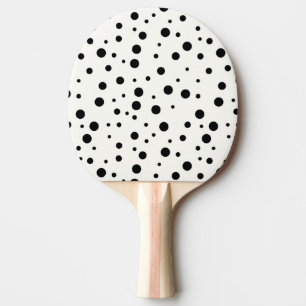 Raquette De Ping Pong Palette de ping-pong, dos noir en caoutchouc