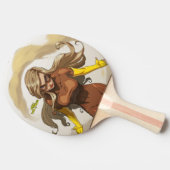 Raquette De Ping Pong Palette de ping-pong du Sahara (Côté)