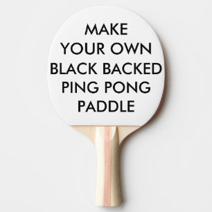 Raquette De Ping Pong Palette de ping-pong soutenue par noir