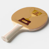 Raquette De Ping Pong Palette de trophée de champion de ping-pong (Devant Angle)