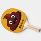 Raquette De Ping Pong Palette double face nommée faite sur commande de (Côté)