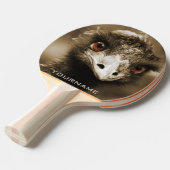 Raquette De Ping Pong Palette faite sur commande de ping-pong de sembler (Devant Angle)