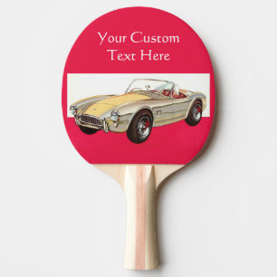 Raquette De Ping Pong Palette faite sur commande de ping-pong de voiture