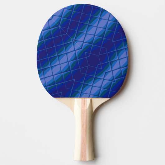 Raquette De Ping Pong palette indigo (Devant)