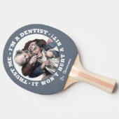 Raquette De Ping Pong Palette nommée faite sur commande de ping-pong (Côté)