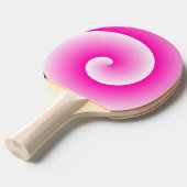 Raquette De Ping Pong Palette rose de ping-pong de remous de lucette (Devant Angle)