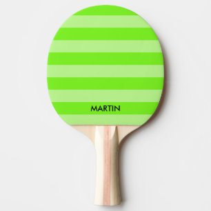 Raquette De Ping Pong Palette verte au néon de ping-pong de ping-pong d