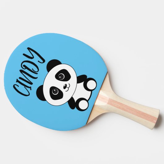 RAQUETTE DE PING PONG PANDA BEAR PERSONNALISÉ PING PONG PADDLE (Côté)