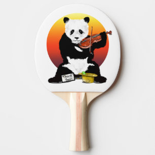 Raquette De Ping Pong Panda Busk Jouer un violon