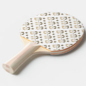 Raquette De Ping Pong Papa Limited Edition (Devant Angle)