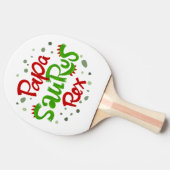 Raquette De Ping Pong Papa Saurus Rex Graphic (Côté)