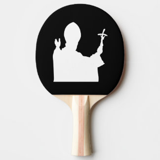 Raquette De Ping Pong Pape Silhouette