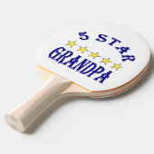 Raquette De Ping Pong Papi cinq étoiles (Devant Angle)