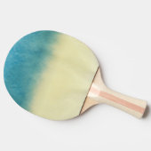 Raquette De Ping Pong Papier d'aquarelle de texture de fond (Côté)