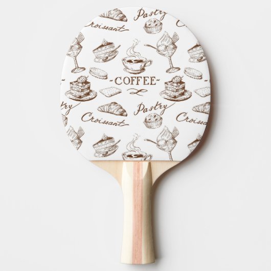 Raquette De Ping Pong Papier doux (Devant)