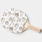 Raquette De Ping Pong Papier doux (Côté)