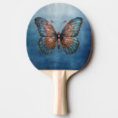 Raquette De Ping Pong Papillon de texture gris bleu (Dos)