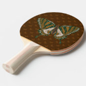 Raquette de Ping Pong Papillon indigène (Devant Angle)