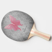 Raquette De Ping Pong Papillon rose bijoux (Côté)