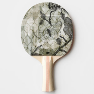 Raquette De Ping Pong Papillons d'arabesque II