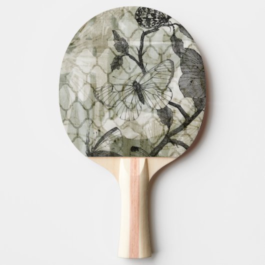 Raquette De Ping Pong Papillons d'arabesque II (Devant)
