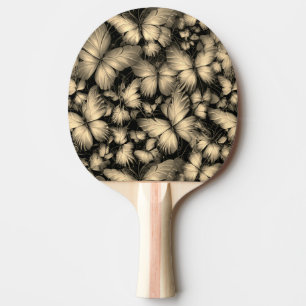 Raquette De Ping Pong Papillons d'or