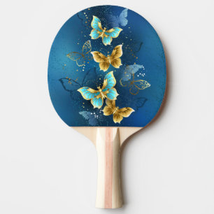 Raquette De Ping Pong Papillons d'or